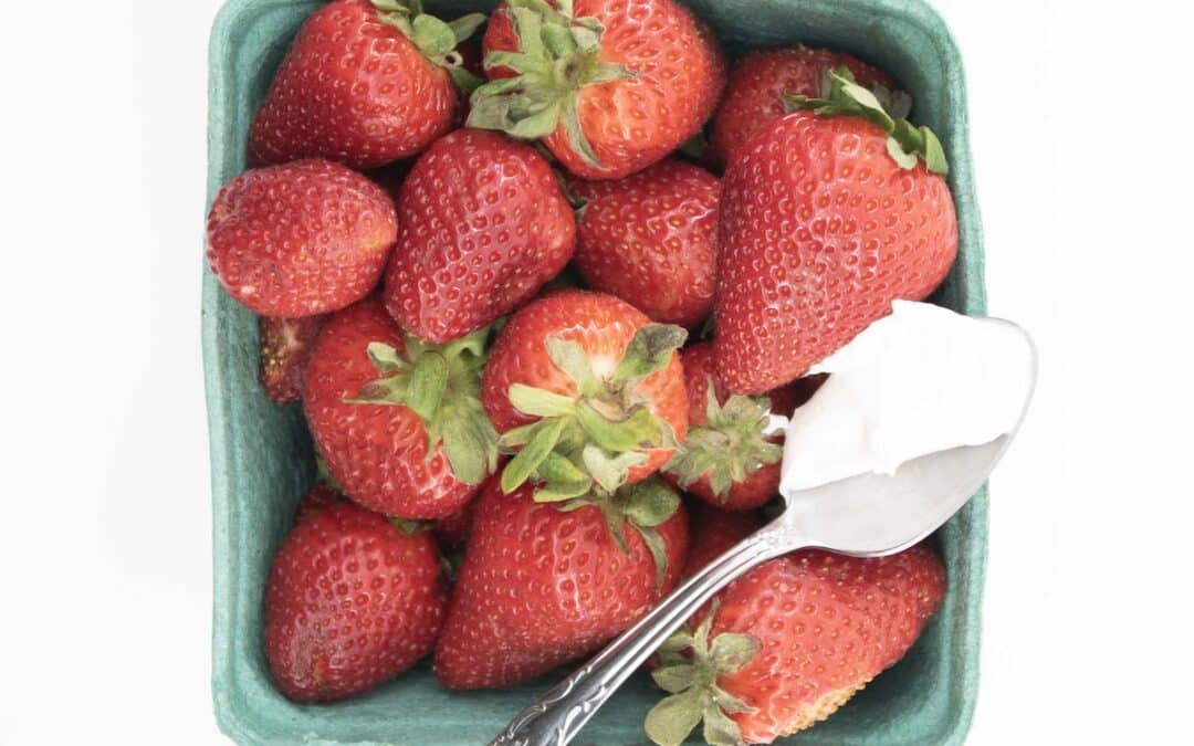 Glory of Strawberries and Cream