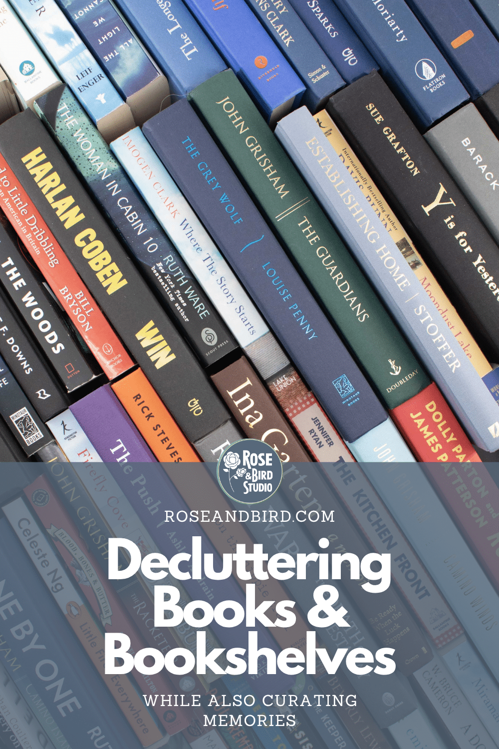 Curating Your Favorite Books & Paring Down Bookshelves