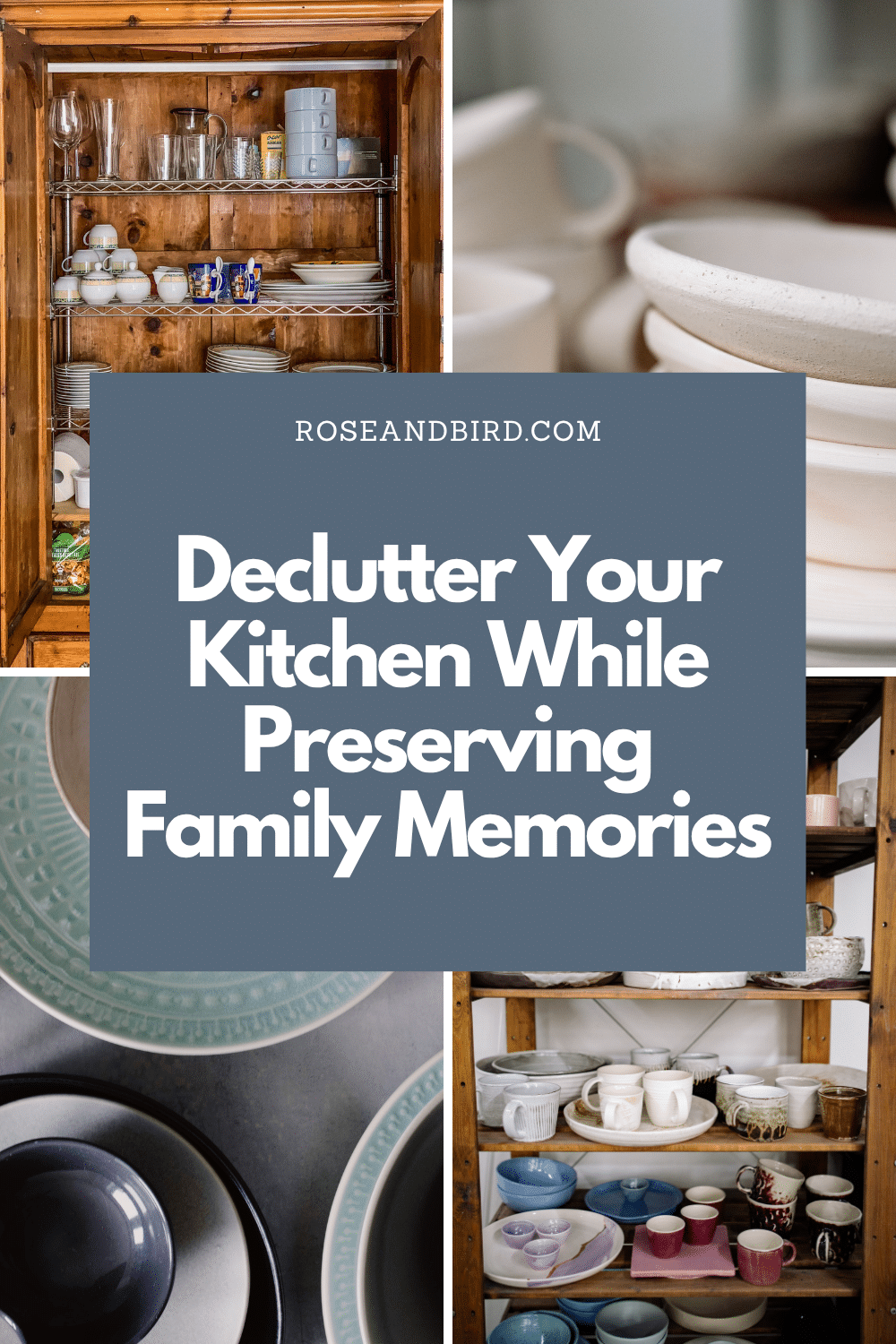 Declutter Your Kitchen While Preserving Family Memories