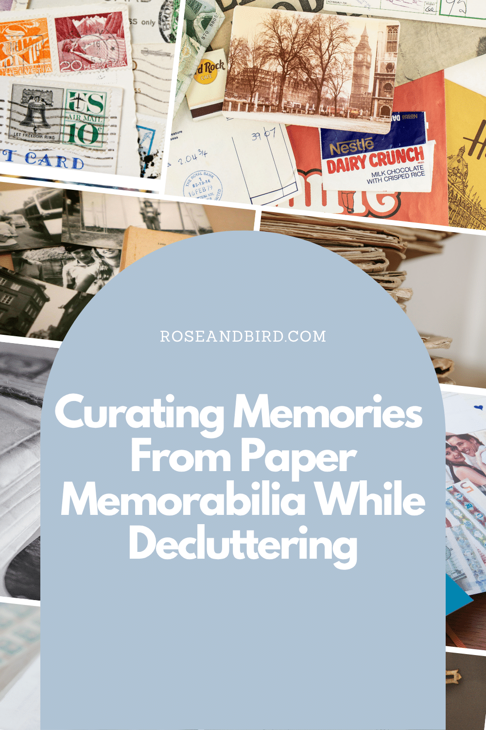 Curating Memories From Paper Memorabilia While Decluttering