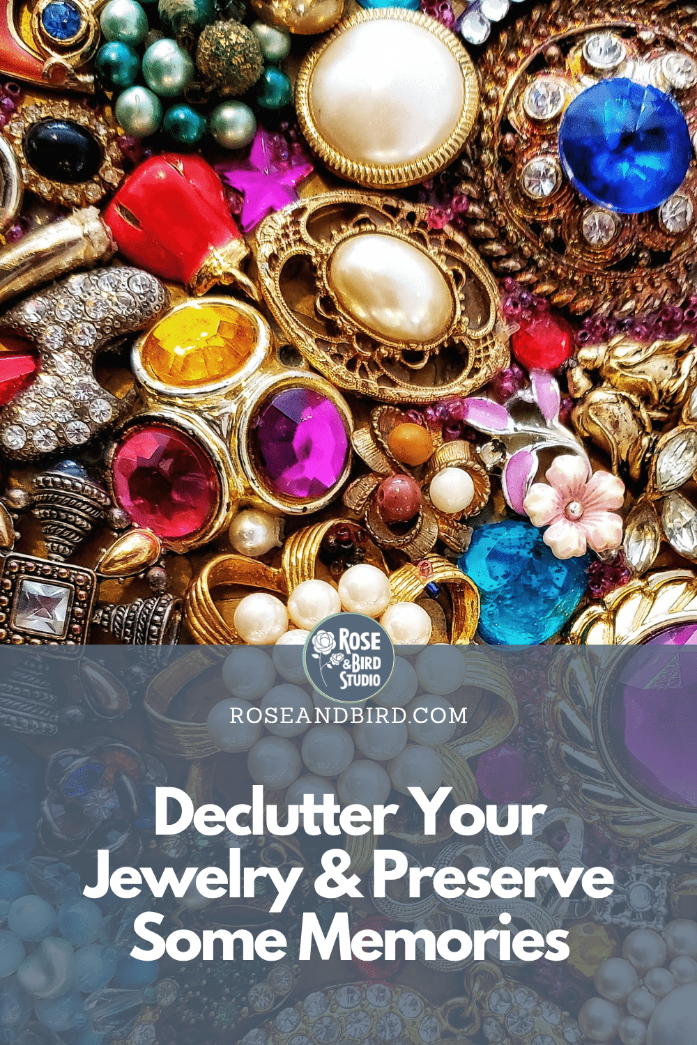 Declutter Your Jewelry & Preserve Some Memories