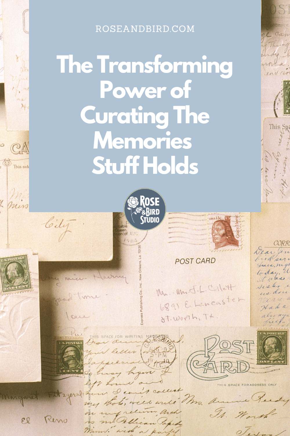 The Transforming Power of Curating the Memories Stuff Holds
